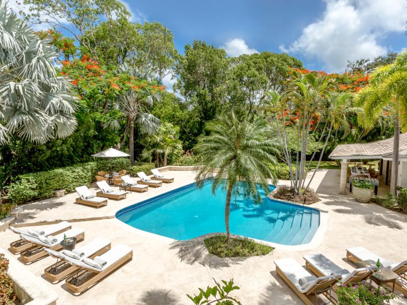 Bluff House & Cottage -Sandy Lane Beach , Beachfront villas Barbados , Sandy Lane Beach , Sandy Lane Estate , St James , West Coast Barbados 