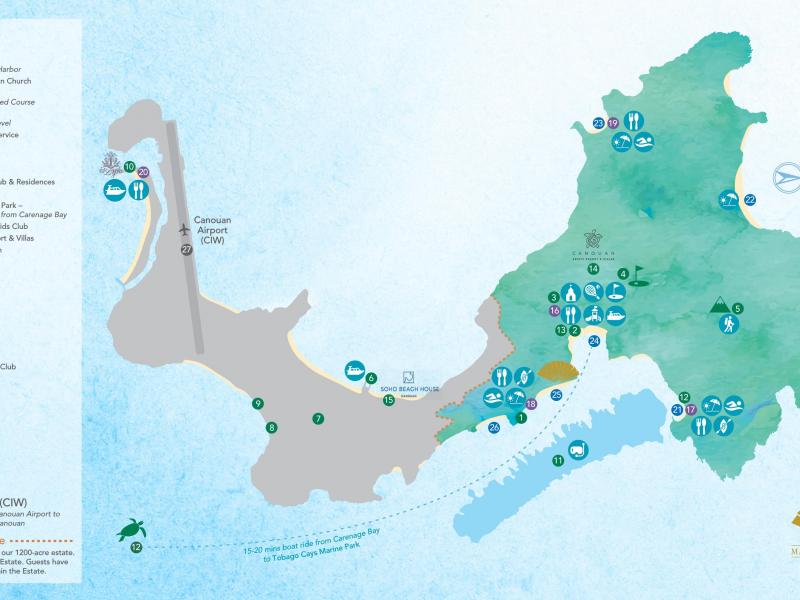 Villa Canoten , Canouan Island, St. Vincent and the Grenadines 